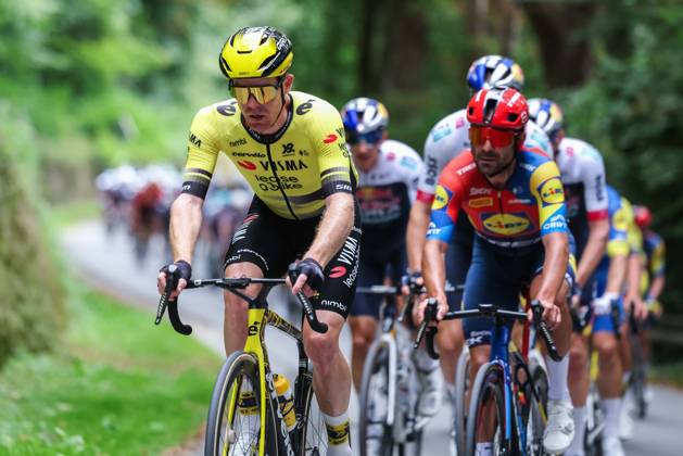 Cycling UCI ProSeries Men Elite LIDL Deutschland Tour 2025 Stage 2 Herford Arnsberg on 22 08 2025 Steven Kruijswijk TEAM VISMA LEASE A BIKE xJRx