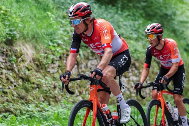 Cycling UCI ProSeries Men Elite LIDL Deutschland Tour 2025 Stage 2 Herford Arnsberg on 22 08 2025 Geraint Thomas INEOS GRENADIERS xJRx