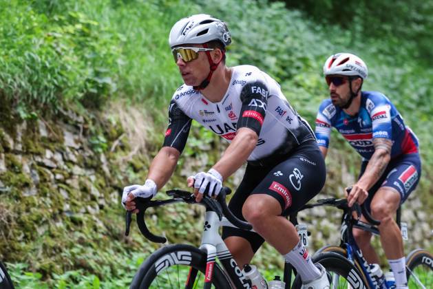 Cycling UCI ProSeries Men Elite LIDL Deutschland Tour 2025 Stage 2 Herford Arnsberg on 22 08 2025 Davide Stella UAE TEAM EMIRATES XRG xJRx