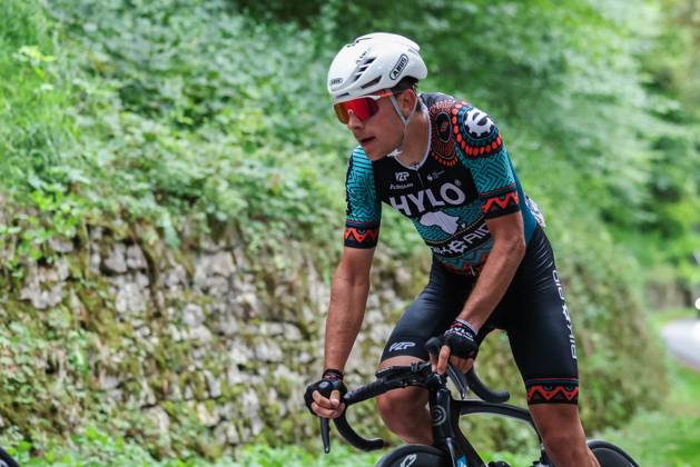 Cycling UCI ProSeries Men Elite LIDL Deutschland Tour 2025 Stage 2 Herford Arnsberg on 22 08 2025 LÃ o Bouvier BIKE AID xJRx