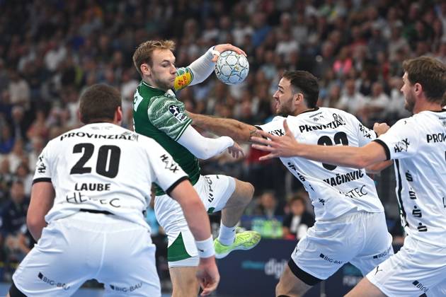Handball, Supercup, Füchse Berlin - THW Kiel