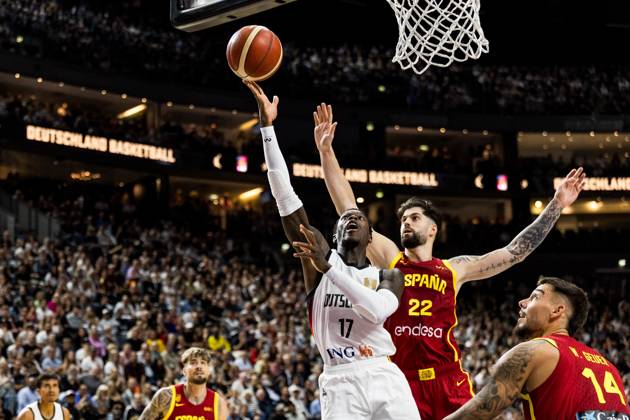 Basketball, International match, Germany - Spain