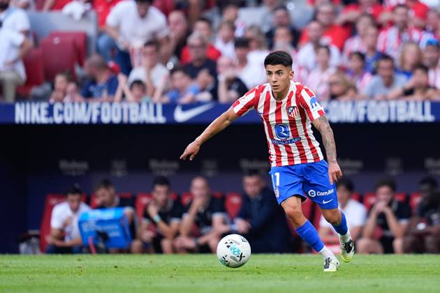 August 23, 2025, Madrid, Madrid, Spain: Thiago Almada of Atletico de Madrid in action during the Spanish League, LaLiga EA Sports, football match played between Atletico de Madrid and Elche CF at Riyadh Air Metropolitano stadium on August 23, 2025, in Madrid, Spain. Madrid Spain - ZUMAa181 20250823_zaa_a181_194 Copyright: xDennisxAgyemanx
