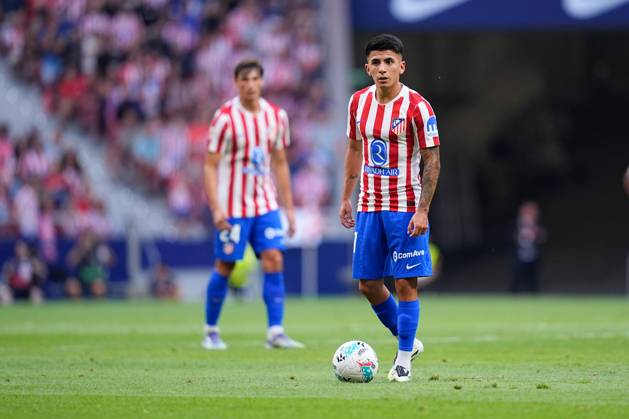 August 23, 2025, Madrid, Madrid, Spain: Thiago Almada of Atletico de Madrid in action during the Spanish League, LaLiga EA Sports, football match played between Atletico de Madrid and Elche CF at Riyadh Air Metropolitano stadium on August 23, 2025, in Madrid, Spain. Madrid Spain - ZUMAa181 20250823_zaa_a181_189 Copyright: xDennisxAgyemanx