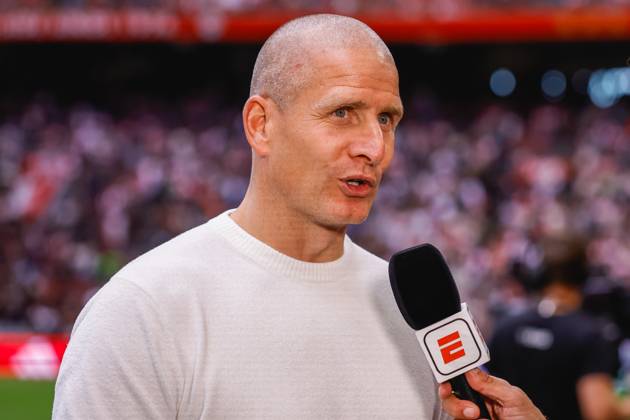 Eredivisie: AFC Ajax Amsterdam v Heracles Almelo Amsterdam - Coach Bas Sibum of Heracles Almelo in an Interview during the third round of the 2025 2026 Eredivisie season. The match is set between AFC Ajax Amsterdam and Heracles Almelo at Johan Cruijff ArenA on 24 August 2025 in Amsterdam, The Netherlands. (VK Sportphoto Raymond Smit) Copyright: xRaymondxSmitx