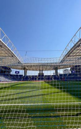 Portugal, Porto, 2025 08 24 xJFx 3 Matchday Liga Portugal Betclic, FC Porto Casa Pia AC v l , interior view Estadio do Dragao, goal view Copyright: JoaquimxFerreira