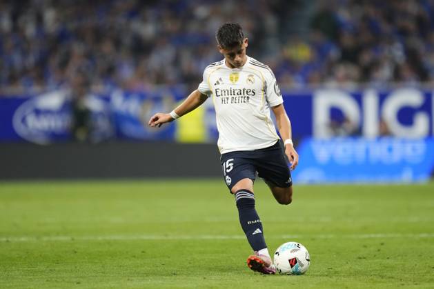 Real Oviedo v Real Madrid CF - LaLiga EA Sports Arda Guler attacking midfield of Real Madrid and Turkey during the La Liga EA Sports match between Real Oviedo and Real Madrid CF at Carlos Tartiere on August 24, 2025 in Oviedo, Spain. Oviedo Spain  Copyright: xJosexBretonx originalFilename:bretonhernandez-realovie250824_npoQK
