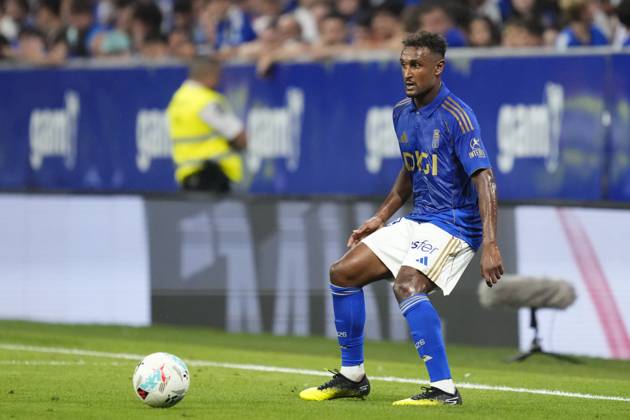 Real Oviedo v Real Madrid CF - LaLiga EA Sports Haissem Hassan right winger of Oviedo and France during the La Liga EA Sports match between Real Oviedo and Real Madrid CF at Carlos Tartiere on August 24, 2025 in Oviedo, Spain. Oviedo Spain Copyright: xJosexBretonx originalFilename:bretonhernandez-realovie250824_np1A6