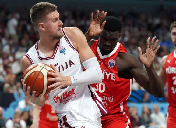 EuroBasket, Basketball EM, Latvia - Turkey