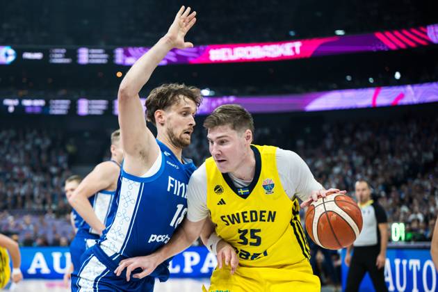 EuroBasket, Basketball EM, Sweden - Finland