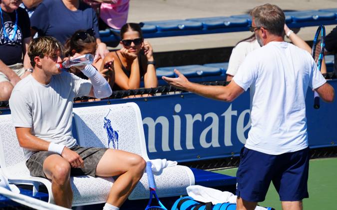 Tennis, US Open, Tag 4, Jack Draper sagt Match verletzungsbedingt ab