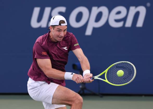 Tennis, US Open, Tag 4, Struff besiegt Rune
