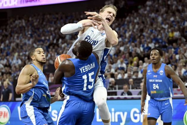 EuroBasket, Basketball EM, Finland - Great Britain