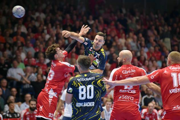 Handball, HBL, MT Melsungen - Rhein-Neckar Löwen