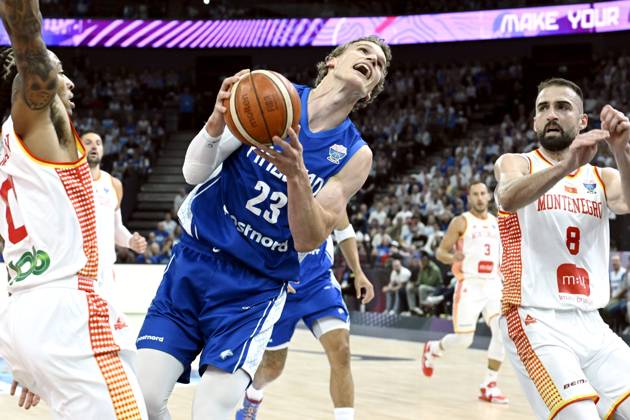 EuroBasket, Basketball EM, Montenegro - Finland