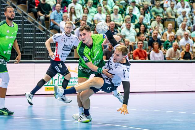 Handball, HBL, HSG Wetzlar - SG Flensburg-Handewitt