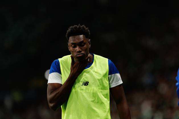 Samu Aghehowa seen during Liga Portugal game between teams of Sporting CP and FC Porto (Maciej Rogowski Ball Raw Images) Lisbon Estadio Jose Alvalade Portugal Copyright: xMaciejxRogowskix scpfcp2526-239