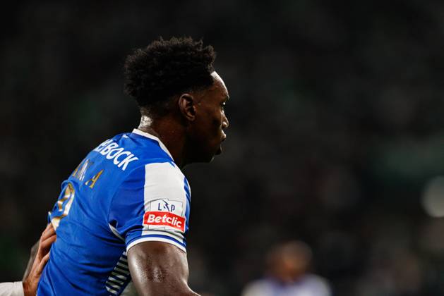 Samu Aghehowa seen during Liga Portugal game between teams of Sporting CP and FC Porto (Maciej Rogowski Ball Raw Images) Lisbon Estadio Jose Alvalade Portugal Copyright: xMaciejxRogowskix scpfcp2526-363
