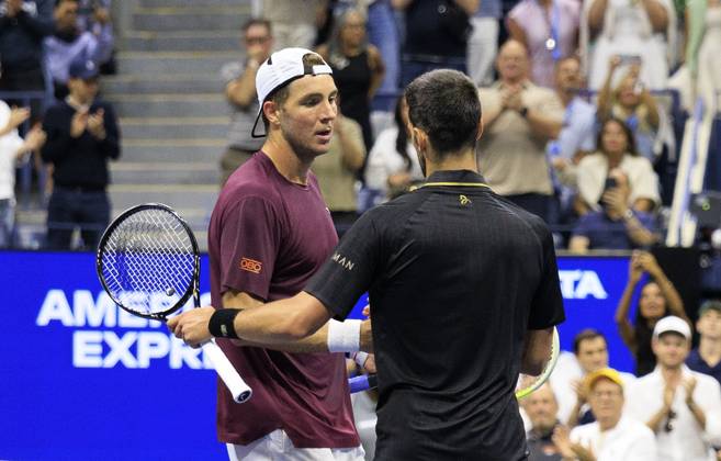 Tennis, US Open, Tag 8, Struff scheidet gegen Djokovic aus