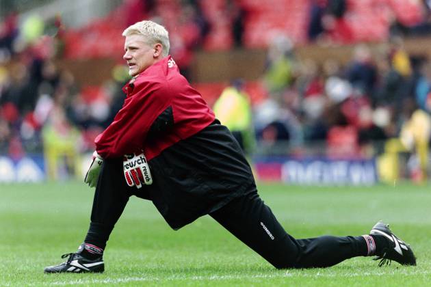 990307 Football, Premier League, Manchester United Chelsea, 0 0 Peter Schmeichel, Manchester United goalkeeper Copyright: BILDBYRAN BB990307BB054