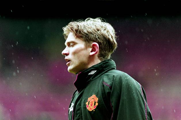 990307 Football, Premier League, Manchester United Chelsea, 0 0 Jesper Blomqvist, Manchester United Copyright: BILDBYRAN BB990307BB057