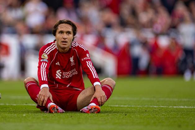 Football - FA Premier League - Liverpool FC v Arsenal FC LIVERPOOL, ENGLAND - Sunday, August 31, 2025: Liverpool s Federico Chiesa during the FA Premier League match between Liverpool FC and Arsenal FC at Anfield. Liverpool won 1-0. (Photo by David Rawcliffe Propaganda) LIVERPOOL Anfield MERSEYSIDE ENGLAND Copyright: xDavidxRawcliffex 2025-08-31-282-Liverpool_Arsenal