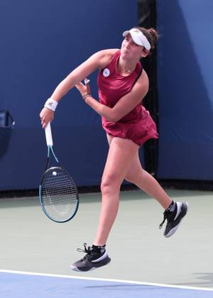 Sonja Zhenikhova GER , Girls Singles, Girls Singles, US Open Championships 2023, USTA Billie Jean King National Tennis Center, Flushing Meadows, New York, USA Copyright: xJuergenxHasenkopfx