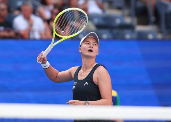 Barbora Krejcikova, US Open Championships 2023, USTA Billie Jean King National Tennis Center, Flushing Meadows, New York, USA Copyright: xJuergenxHasenkopfx