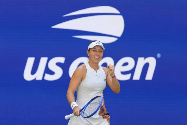 September 2, 2025, Flushing Meadows, New York, USA: Jessica Pegula reacts after defeating Barbora Krejcikova on Day 10 of the 2025 US Open at USTA Billie Jean King National Tennis Center on Tuesday September 2, 2025 in the Flushing neighborhood of the Queens borough of New York City. JAVIER ROJAS PI Flushing Meadows USA - ZUMAp124 20250902_zaa_p124_002 Copyright: xJavierxRojasx