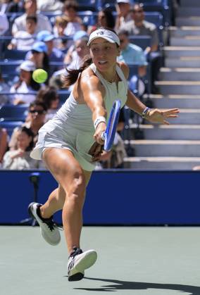 September 2, 2025, Flushing Meadows, New York, USA: Jessica Pegula hits a backhand return during a match against Barbora Krejcikova on Day 10 of the 2025 US Open at USTA Billie Jean King National Tennis Center on Tuesday September 2, 2025 in the Flushing neighborhood of the Queens borough of New York City. JAVIER ROJAS PI Flushing Meadows USA - ZUMAp124 20250902_zaa_p124_020 Copyright: xJavierxRojasx