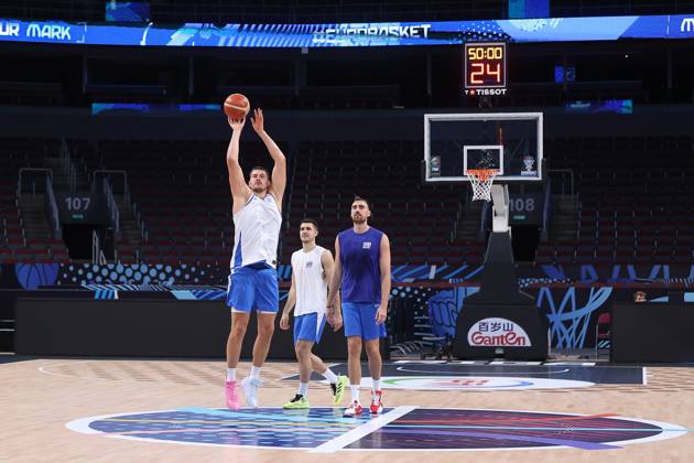 EuroBasket, Basketball EM, National Team Serbia, Training