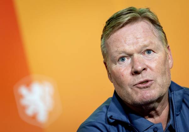 Football, World Cup qualifiers, Netherlands national team, Press conference