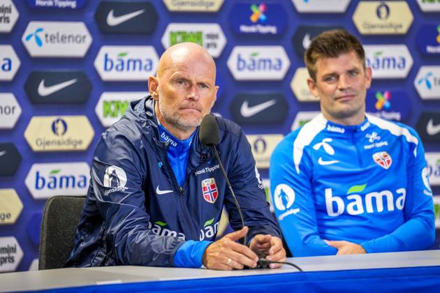 Football, World Cup qualifiers, Norway national team, Press conference