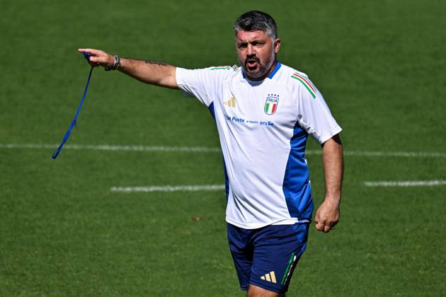 Football, World Cup qualifiers, Italy national team, Training