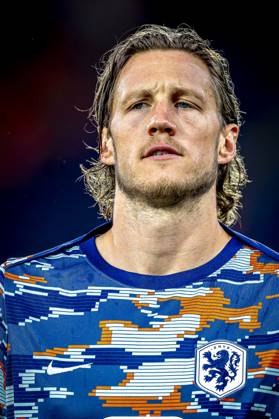 Netherlands forwarder Wout Weghorst during the match Netherlands Poland at the Stadium de Kuip for the European Qualification Group G Matchday 5 season 2025 2026 in ROTTERDAM, Netherlands on 4 september 2025, photo by Marcel van Dorst EYE4images DeFodi Images