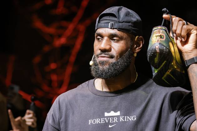 Basketball, Lebron James at Nike event in Shanghai