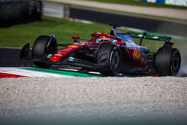F1 - ITALIAN GRAND PRIX 2025 16 LECLERC Charles (mco), Scuderia Ferrari SF-25, action during the 2025 Formula 1 Pirelli Grand Premio d™Italia, 2025 Italian Grand Prix, 16th round of the 2025 FIA Formula One World Championship, WM, Weltmeisterschaft from September 5 to 7, 2025 on the Autodromo Nazionale Monza, in Monza, Italy -  Copyright: xXavixBonillax