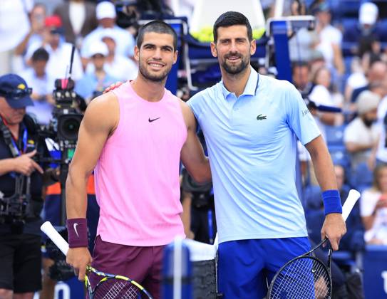 Tennis, US Open, Tag 13, Alcaraz - Djokovic