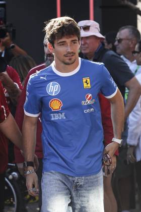 F1 - ITALIAN GRAND PRIX 2025 LECLERC Charles (mco), Scuderia Ferrari SF-25, portrait during the 2025 Formula 1 Pirelli Grand Premio d™Italia, 2025 Italian Grand Prix, 16th round of the 2025 FIA Formula One World Championship, WM, Weltmeisterschaft from September 5 to 7, 2025 on the Autodromo Nazionale Monza, in Monza, Italy - MonzaItaly  Copyright: xXavixBonillax