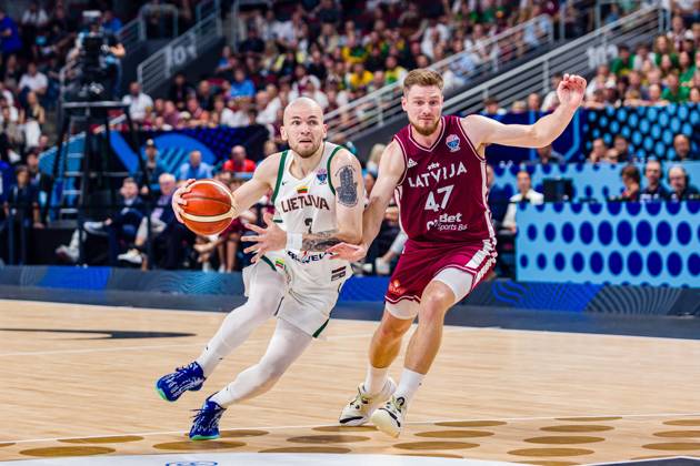 EuroBasket, Basketball EM, Lithuania - Latvia