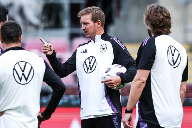 Football, World Cup qualifiers, Germany national team, Training