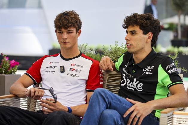 F1 - ITALIAN GRAND PRIX 2025 BEARMAN Ollie Oliver (gbr), Haas F1 Team VF-25, portrait BORTOLETO Gabriel (bra), Stake F1 Team Kick C45, portrait during the 2025 Formula 1 Pirelli Grand Premio d™Italia, 2025 Italian Grand Prix, 16th round of the 2025 FIA Formula One World Championship, WM, Weltmeisterschaft from September 5 to 7, 2025 on the Autodromo Nazionale Monza, in Monza, Italy - MonzaItaly  Copyright: xXavixBonillax