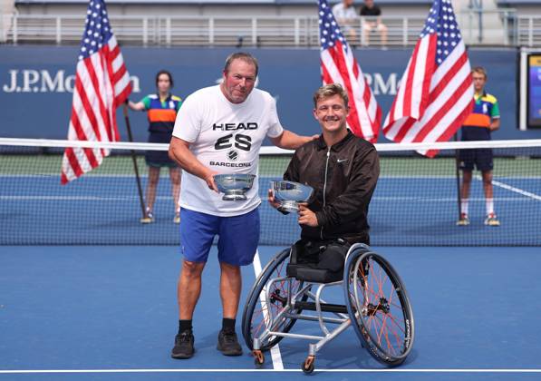 Tennis, US Open, men, wheelchair tennis final
