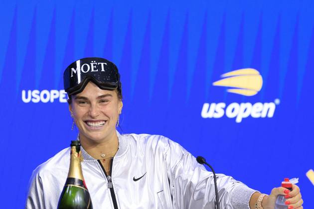Tennis, US Open, Frauen, Finale, Aryna Sabalenka - Amanda Anisimova, Pressekonferenz