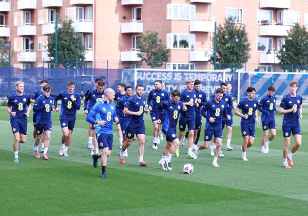 Football, World Cup qualifiers, Scotland national team, Training