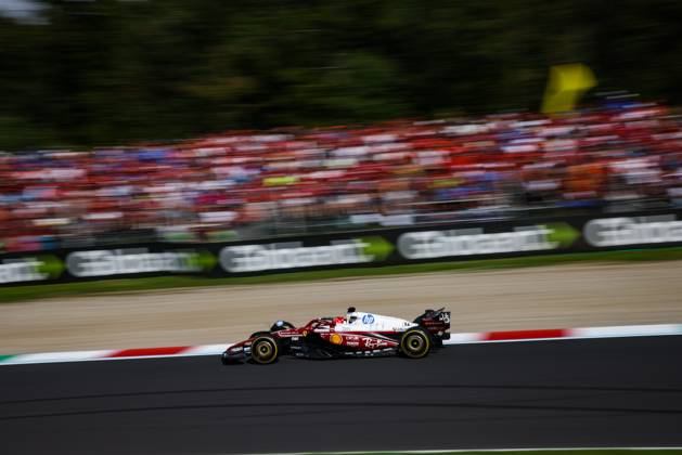 F1 - ITALIAN GRAND PRIX 2025 16 LECLERC Charles (mco), Scuderia Ferrari SF-25, action during the 2025 Formula 1 Pirelli Grand Premio d™Italia, 2025 Italian Grand Prix, 16th round of the 2025 FIA Formula One World Championship, WM, Weltmeisterschaft from September 5 to 7, 2025 on the Autodromo Nazionale Monza, in Monza, Italy - MonzaItaly  Copyright: xXavixBonillax