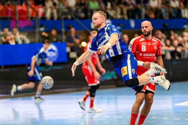 Peter, Walz Kreislaeufer, ThSV Eisenach, 14 GER, Thuringia, ThSV Eisenach v MT Melsungen, 1 Daikin Handballbundesliga, Handball, Matchday 3, Season 2025 2026, 07 09 2025 GER, Thuringia, ThSV Eisenach v MT Melsungen, 1 Daikin Handballbundesliga, Handball, Matchday 3, Season 2025 2026, 07 09 2025 Eisenach Copyright: xEibner-Pressefoto MartinxHerbstx EP_MHT