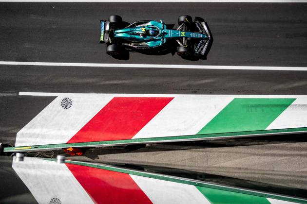 F1 - ITALIAN GRAND PRIX 2025 14 ALONSO Fernando (spa), Aston Martin F1 Team AMR24, action during the 2025 Formula 1 Pirelli Grand Premio d™Italia, 2025 Italian Grand Prix, 16th round of the 2025 FIA Formula One World Championship, WM, Weltmeisterschaft from September 5 to 7, 2025 on the Autodromo Nazionale Monza, in Monza, Italy - MonzaItaly Copyright: xALBERTOxVIMERCATIx