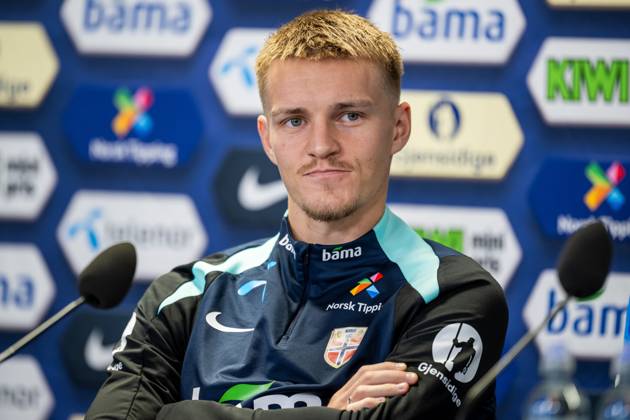Football, World Cup qualifiers, Norway national team, Press conference