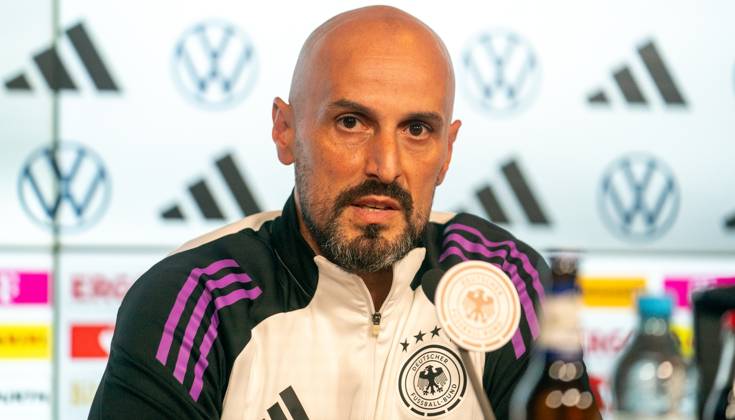 Football, U21 European Championship qualifiers, Germany national team, Press conference